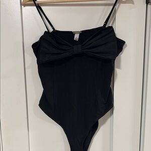 Black Bow bodysuit